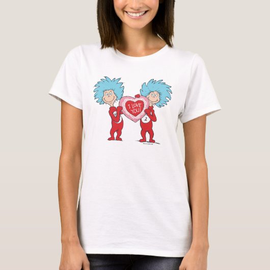 シングワン シングツー 愛してる Tシャツ (正面)