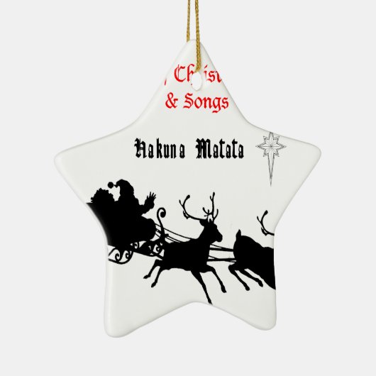 シング・アロング・クリスマス - 讃美歌&祭りの喜び セラミックオーナメント (右)