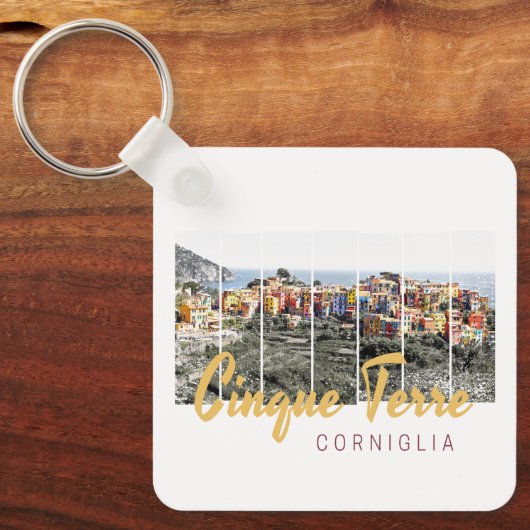 シンケテルレコリンギリアリオマッジョーレイタリアンヴィンテージ キーホルダー (正面)