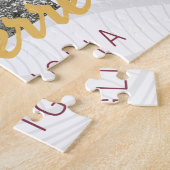 シンケテルレコリンギリアリオマッジョーレイタリアンヴィンテージ ジグソーパズル (側面)