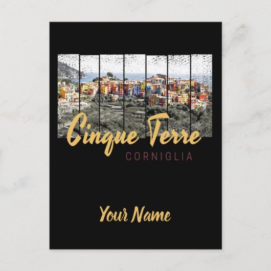 シンケテルレコリンギリアリオマッジョーレイタリアンヴィンテージ ポストカード (正面)