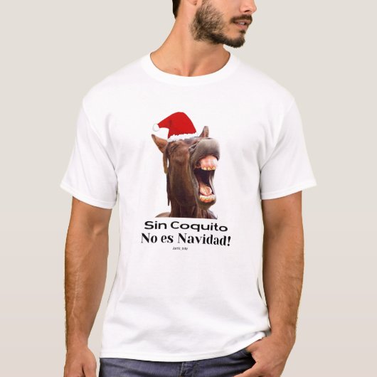 シンコキトNo Es Navidad Tシャツ (正面)