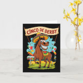シンコデダービーおもしろい競馬ダービーデマヨ カード (黄色い花)