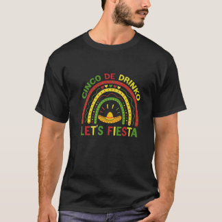 シンコデドリンコレインボーパーティーシンコデマヨソムブリ Tシャツ