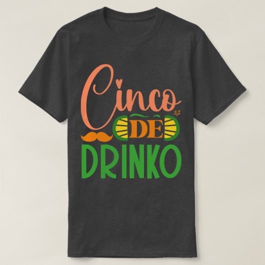 シンコデドリンコ Tシャツ (デザイン正面)