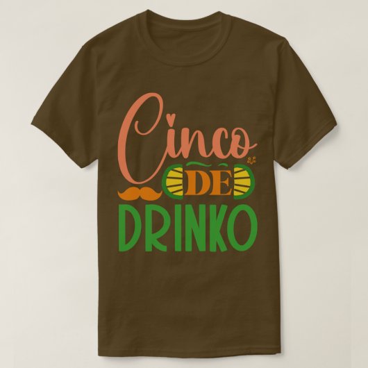 シンコデドリンコ Tシャツ (デザイン正面)