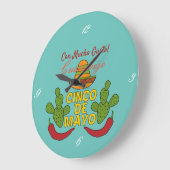 シンコデマイヨサンダーコーブ ラージ壁時計 (傾斜)