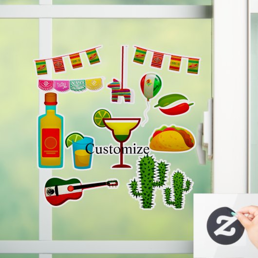 シンコデマヨお祝いサンダーコーブ  ウィンドウサイン (ホーム)