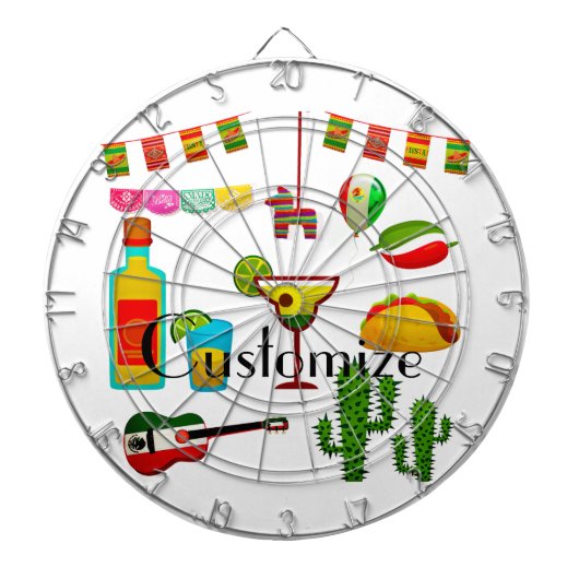 シンコデマヨお祝いサンダーコーブ  ダーツボード (正面)