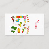 シンコデマヨお祝いサンダーコーブ 名刺 (裏面)