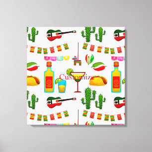 シンコデマヨお祝いサンダー_コーブ キャンバスプリント