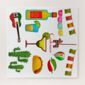 シンコデマヨお祝いサンダー_コーブ ジグソーパズル (横)