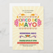 シンコデマヨお祝いパーティの招待状 招待状 (正面/裏面)