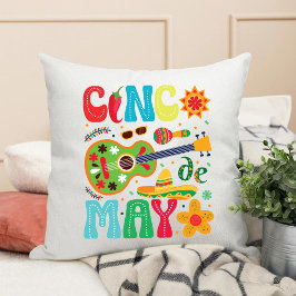 シンコデマヨお祝いメキシコテーマ クッション