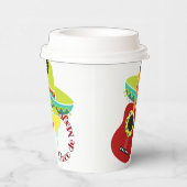 シンコデマヨお祝い8oz.紙コップ 紙コップ (右)