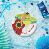 シンコデマヨお祝い ペーパープレート (パーティー)