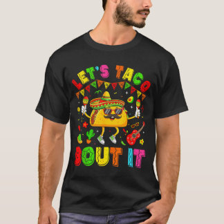 シンコデマヨのタコについて + メキシコのソンブレロ帽子 Tシャツ
