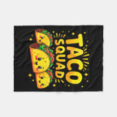 シンコデマヨのタコス五番メキシコ料理フィエスタの雰囲気 フリースブランケット (正面(横))