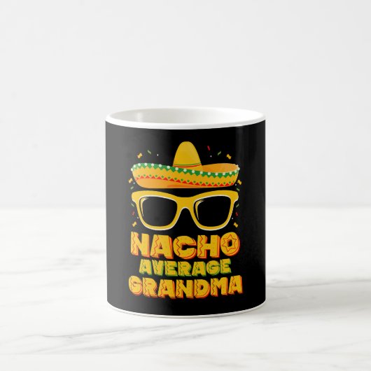 シンコデマヨの家族 ナチョ平均おばあちゃん コーヒーマグカップ (中央)