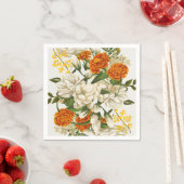 シンコデマヨウォータカラーフローラ スタンダードカクテルナプキン (インサイチュ)