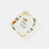 シンコデマヨウォータカラーフローラ スタンダードカクテルナプキン (角)