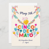 シンコデマヨカラフル 招待状 (正面/裏面)