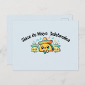 シンコデマヨサルサタコス ポストカード (正面/裏面)