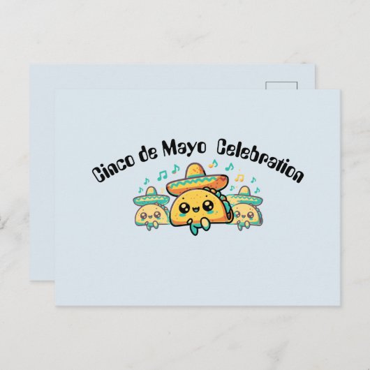 シンコデマヨサルサタコス ポストカード (正面/裏面)