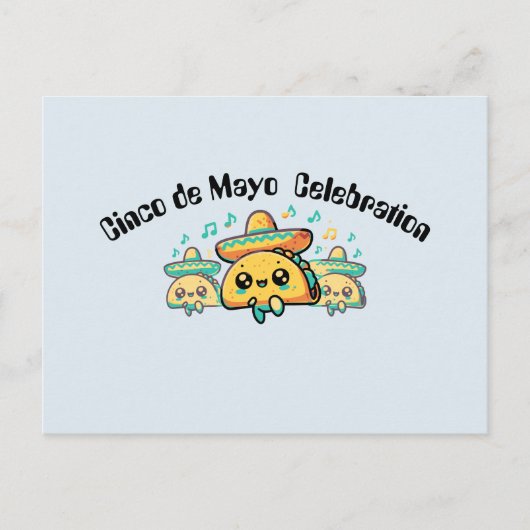 シンコデマヨサルサタコス ポストカード (正面)