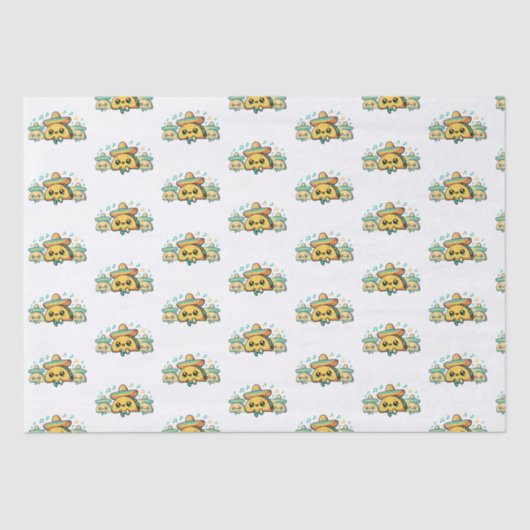 シンコデマヨサルサタコス 薄葉紙 (正面)