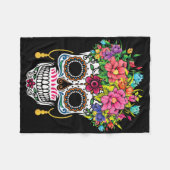 シンコデマヨシュガースカルディアデロスミュートスデイO フリースブランケット (正面(横))