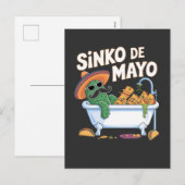 シンコデマヨシンコデマヨサボテンおもしろい シーズンポストカード (正面/裏面)