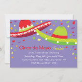 シンコデマヨソンブレロフィエスタ招待状 招待状 (正面)