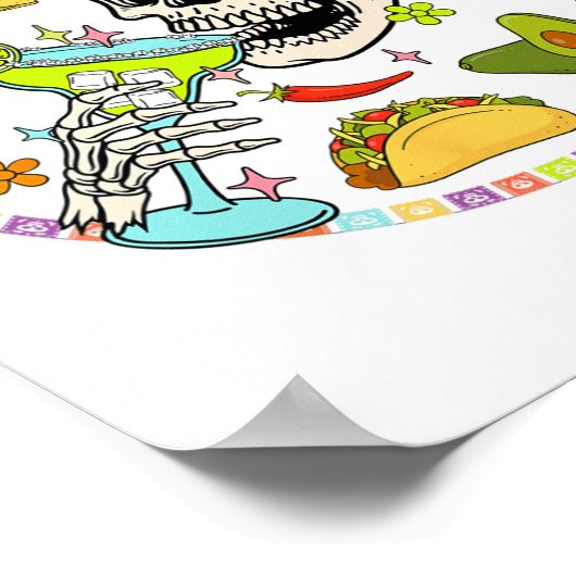 シンコデマヨタコスとマーガスメキシカンフィエスタパーティー ポスター (角)