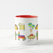 シンコデマヨタコピニャタサボサボソムブレロマラカス マグカップ (中央)