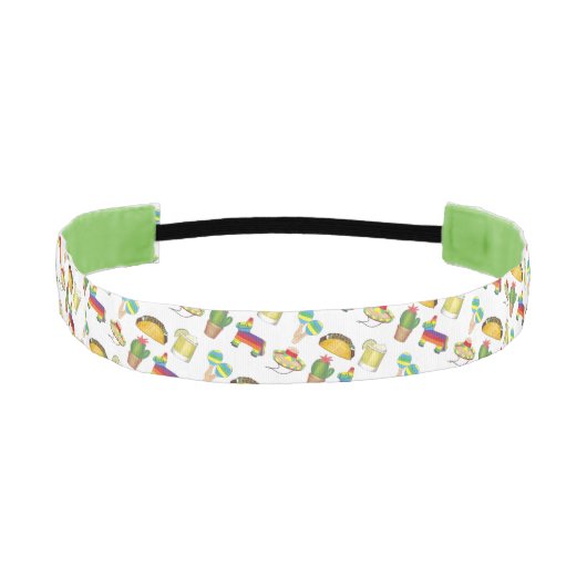 シンコデマヨタコピニャタマーガリタカボスマラカス アスレチックヘッドバンド (正面)