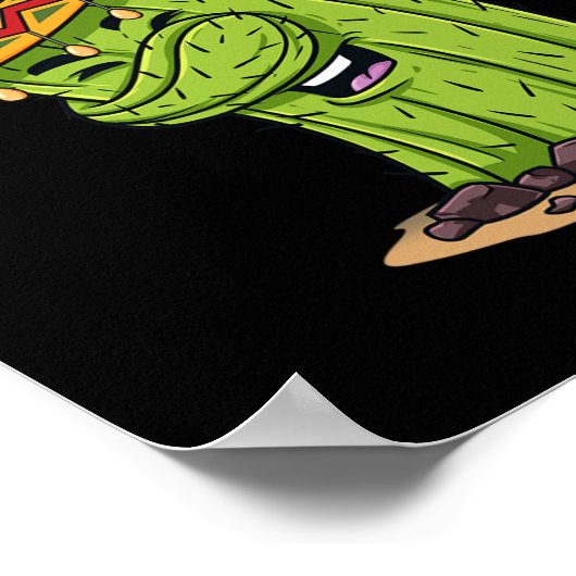 シンコデマヨダビングサボテンおもしろい少年たち ポスター (角)