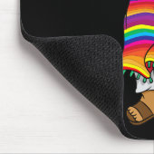 シンコデマヨダビングメキシコポンチョ子供の幼児 マウスパッド (コーナー)