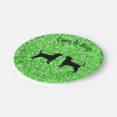 シンコデマヨチワワ紙プレート ペーパープレート (アングル)