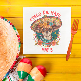 シンコデマヨチワワSombrero & Serapeを着た