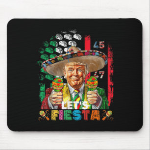 シンコデマヨトランプタコメキシコおもしろいのトランプレット マウスパッド