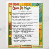 シンコデマヨトリビアゲーム レターヘッド (正面/裏面)