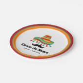 シンコデマヨパーソナライズされた ペーパープレート (アングル)