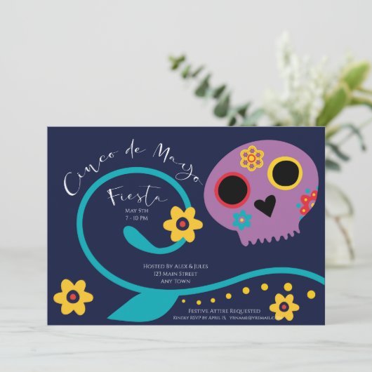 シンコデマヨパーティの招待状 招待状 (スタンド正面)