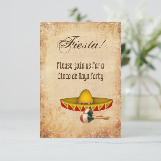 シンコデマヨパーティの招待状 招待状 (スタンド正面)