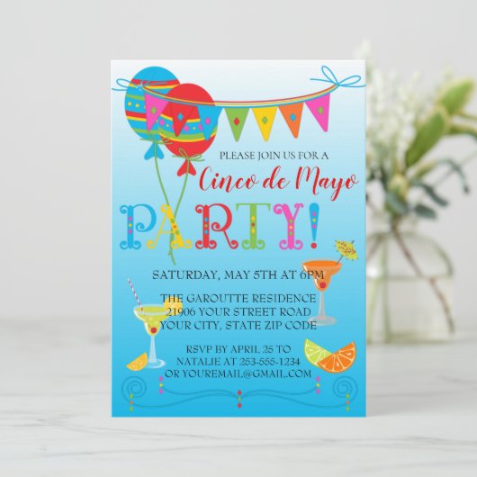 シンコデマヨパーティの招待状 招待状 (スタンド正面)