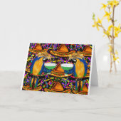 シンコデマヨパーティーパロット カード (黄色い花)