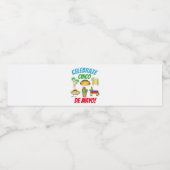 シンコデマヨパーティーフィエスタレインボンドンキーピニャータ ペットボトルラベル (シングルラベル)