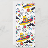 シンコデマヨパーティーペッパーソンブレロ 招待状 (裏面)