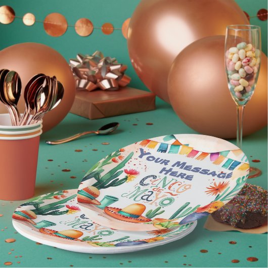 シンコデマヨパーティー ペーパープレート (複数)